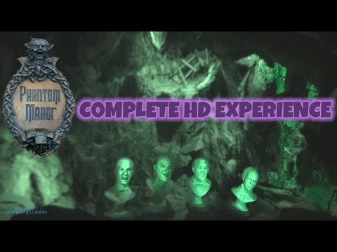 Phantom Manor English Subtitles Nightvision On-ride (Complete HD Experience) Disneyland Paris