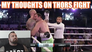 [閒聊] Eddie Hall評論魔山Thor拳擊賽