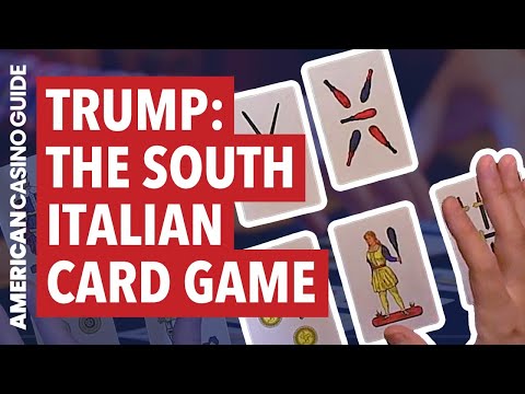 BRISCOLA / Trump Tutorial: the South Italian Card Game
