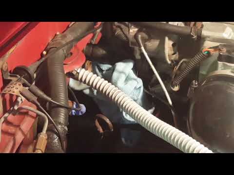 How to flush a heater core on a fox body mustang