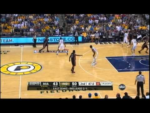 [5.20.12] LeBron James - 40 points (9 assists) vs Pacers (Game 4) (Complete Highlights)