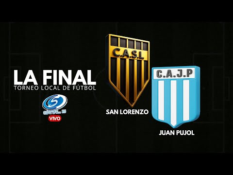 SAN LORENZO vs JUAN PUJOL - F I N A L  del Torneo Local de Fútbol