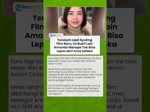 Terekam saat Syuting Film Baru, Ini Bukti Lain Amanda Manopo Tak Bisa Lepas dari Arya Saloka