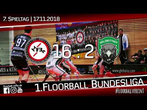 HL: MFBC Leipzig - DJK Holzbüttgen / 16:2 / 9. Spieltag / 1. Floorball Bundesliga Saison 18/19