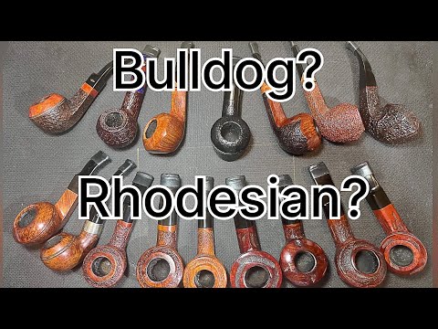 My Bulldog and Rhodesian Pipes
