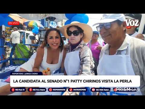 #envivo |🔴PATTY CHIRINOS: "PARA DEFENDER AL CALLAO ESTOY" (01/04/2026)