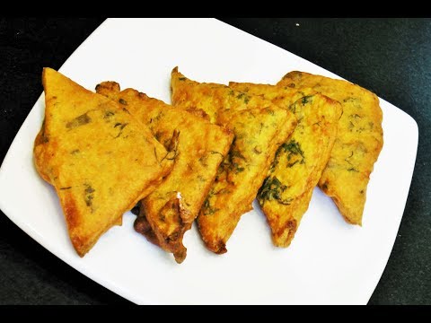 ब्रेड पकोडा  | Bread Pakora Recipe | How to make Bread Pakora | MadhurasRcipe | Quick Bread Fritters Video