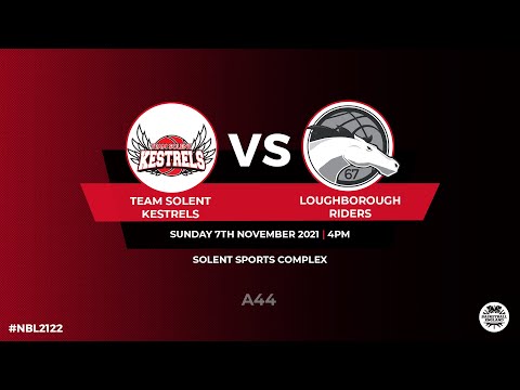 NBL1_Team Solent Kestrels v Loughborough Riders - 07.10.21