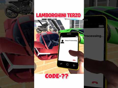 Lamborghini Terzo cheat code in indian bike driving 3d || indian bike driving 3d new update #shorts