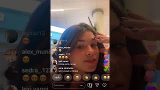 Nessa Barrett talks about getting reported and deleted on TikTok for dating Josh Richards