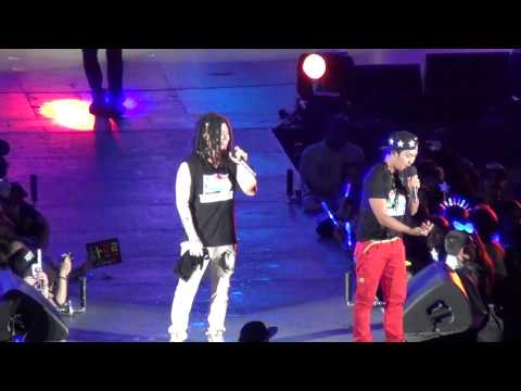 (FANCAM) HaHa and Skull at KMF 2013