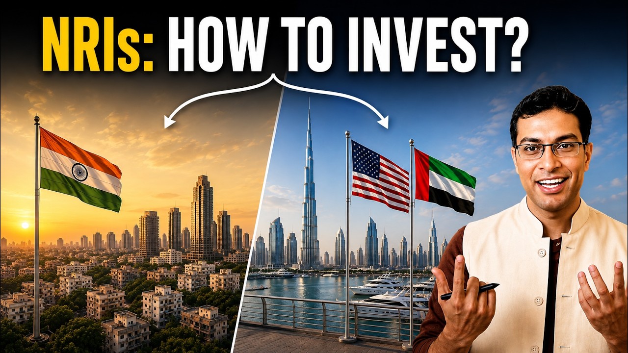 I'm an NRI. And here is how I invest my money in India & abroad.