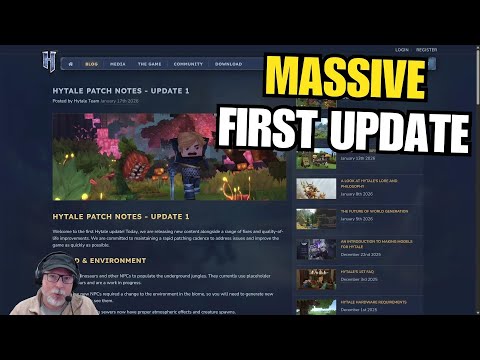 MASSIVE First Patch for Hytale Early Access - Update 1