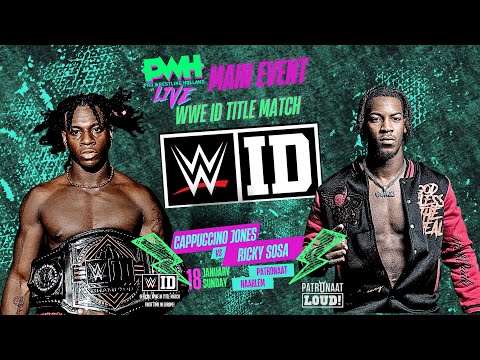 PWH® TV 2026 WWE ID Title Match 18.01 Cappuccino Jones vs Ricky Sosa