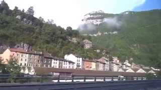 preview picture of video 'Train Ride FRANCE : Amberieu - Bellegarde - Annemasse (Lyon - Evian TER Line)'