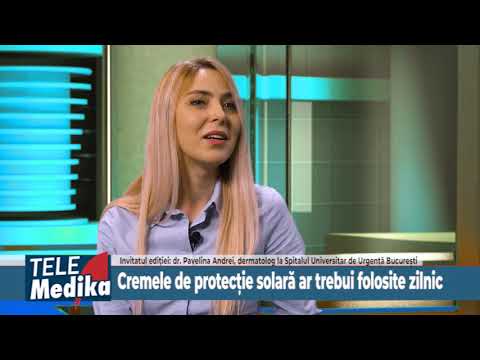 03.05.2019  TELEMEDIKA  - Cum ne protejăm de cancerul de piele