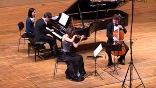 Orbis Trio, Beethoven - trio B flat major op. 11,  II. movement