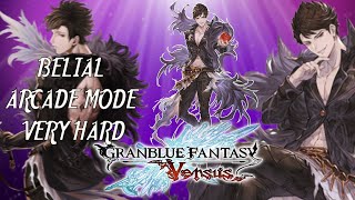 Granblue Fantasy Versus   BELIAL GAMEPLAY ARCADE MODE VERY HARD