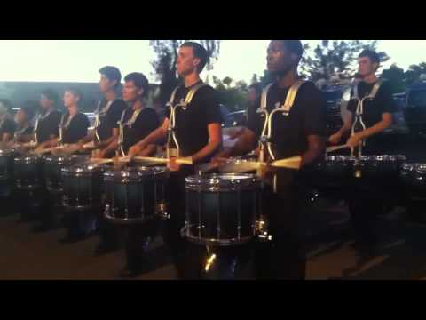 Blue Knights 2013 battery warmup