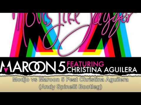 Modjo vs Maroon 5 feat Christina Aguilera - Lady vs Moves like Jagger (Andy Spinelli Bootleg)