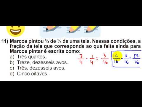 QUESTÃO DE CONCURSO FRAÇÕES IBFC 2017