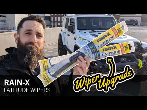 Effortless Wiper Upgrade: Installing Rain-X Latitude Windshield Wipers on Jeep JL & JT