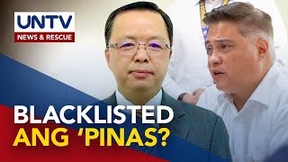 Pilipinas, inilagay sa blacklisted tourist destinations ng China dahil sa isyu ng POGO – Zubiri