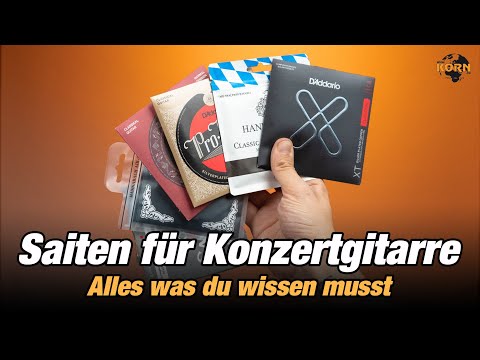 Saiten für die Konzertgitarre | Alles was du wissen musst