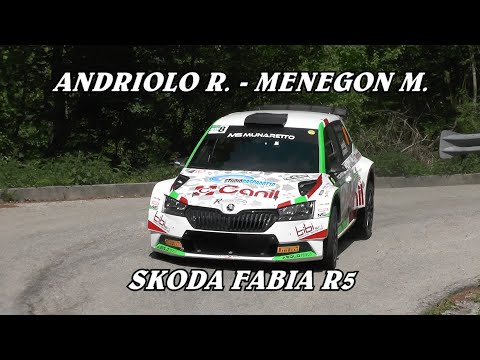RALLY PIANCAVALLO 2022 | ANDRIOLO R. - MENEGON M. | SKODA FABIA R5 | VIDEOCLIP + PASSAGGI ESTERNI