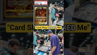 Pokémon Shop SOLD His Card?! 💀 #pokemoncards #lcs #cardshop #vendorpov #collectacon #pokemon #wow