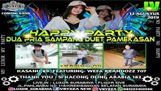 Download lagu DJ VRYZZA Party Dua Pria SAMPANG duet PAMEKASAN | KASANU 89 ft WEFA BRANDOZZ 707 Live Luxor Surabaya mp3