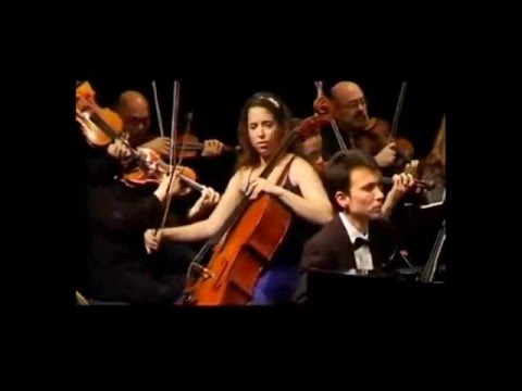 Beethoven - Triple Concerto / Largo - Telalit cellist  טללית צ'רסקי סולנית, ירון גוטפריד מנצח