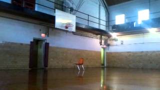 preview picture of video 'Basketball dunk at fieldale community center'