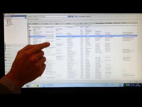 Die Touchscreenfähigkeit von mexXsoft X1 - Individuelle Anordnung von Tabelleninformationen