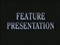 Buena Vista Home Video Feature Presentation Bumper 1992 Ultra Rare