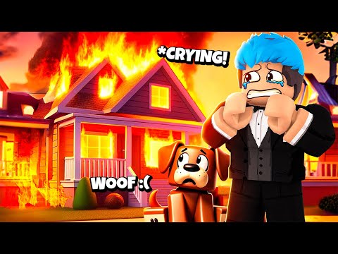 Don't Burn The House Down | Roblox | MY FRIENDS BETRAY ME AND BURN OUR MY HOUSE!