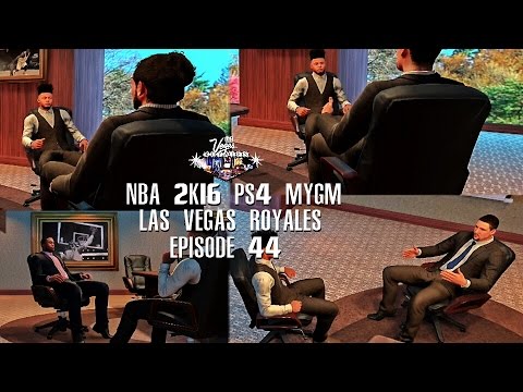 NBA 2K16 PS4 Las Vegas MYGM - Offseason Moves! (EP.44)