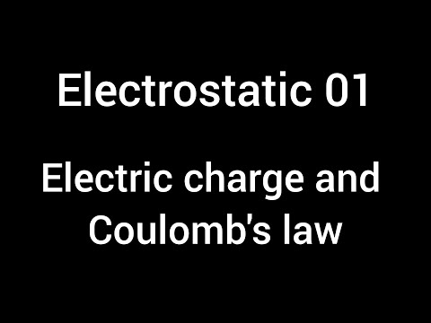 electrostatic 01 || Coulomb's law