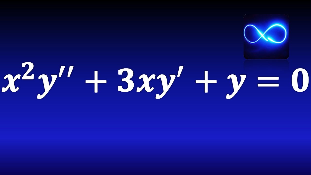 114. Ecuación diferencial de Cauchy Euler con raíz múltiple (repetida) EJERCICIO RESUELTO