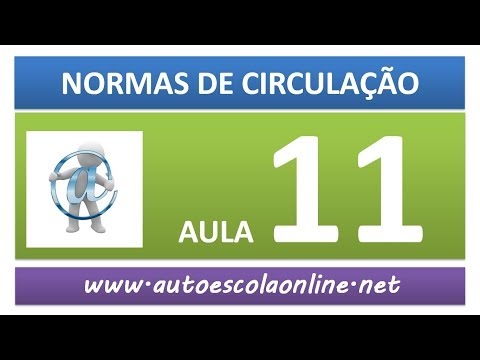 AULA 55 NORMAS DE CIRCULAÇÃO CURSO DE LEGISLAÇÃO DE TRÂNSITO EM AUTO ESCOLA E SIMULADO DETRAN