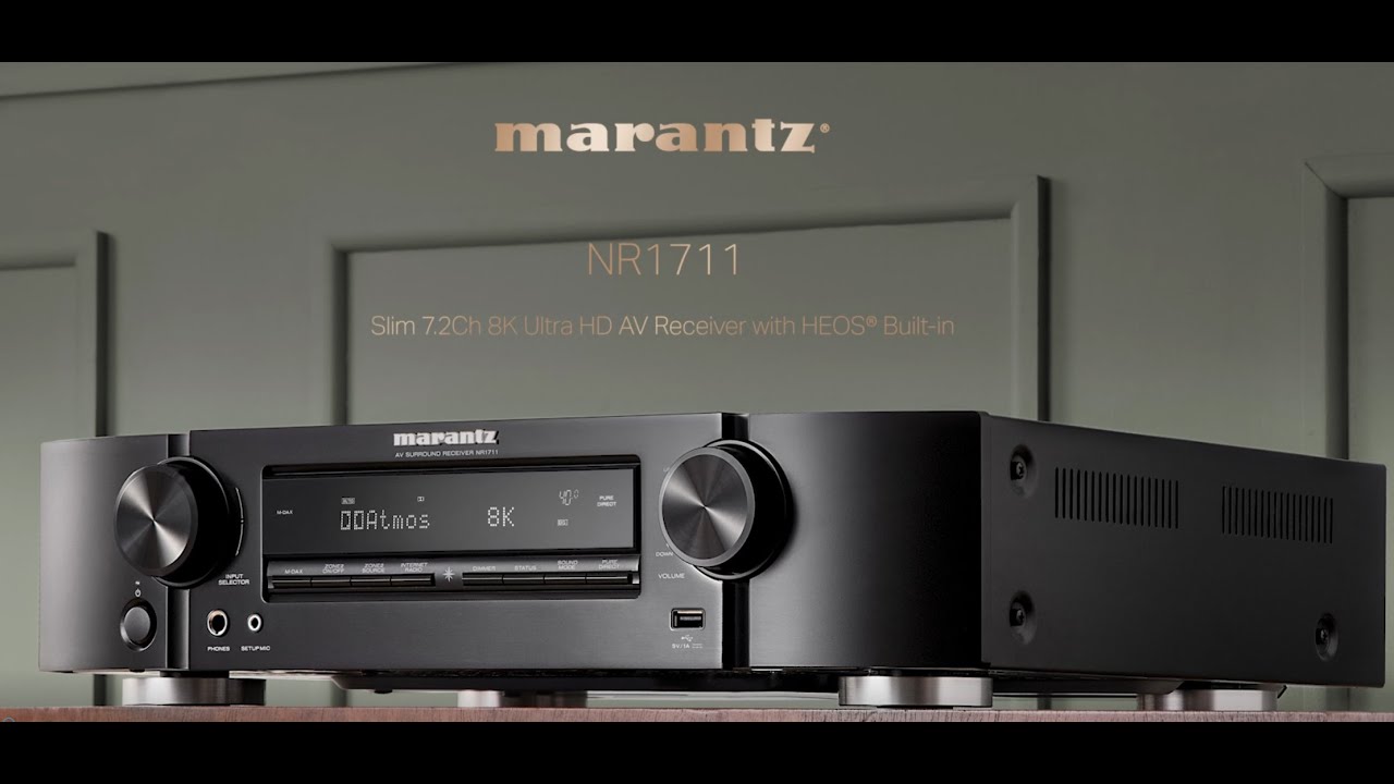 video Amply xem phim Marantz NR1711 chính hãng 0
