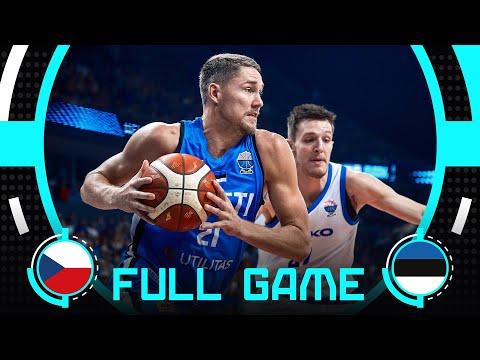 Group Phase | Czechia v Estonia | Full Basketball Game | FIBA EuroBasket 2025