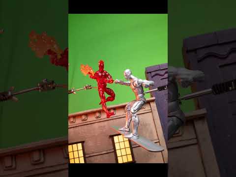 Fantastic Four in Stop-Motion #fantasticfour #stopmotion #marvel