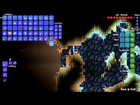 Terraria With Brian! Ep08 - Best caves ever!