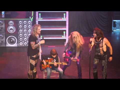 Aidan Fisher - 11 Year Old Shreds With Steel Panther - Kansas City, MO - 12/19/2013