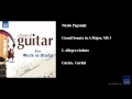 Nicolo Paganini, Grand Sonata in A Major, MS 3, I ...