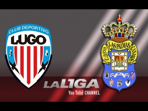 Gol de De Coz (1-1) en el Lugo - Las Palmas - HD
