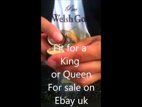 Antique 22ct pure welsh gold wedding ring the rarest in the world