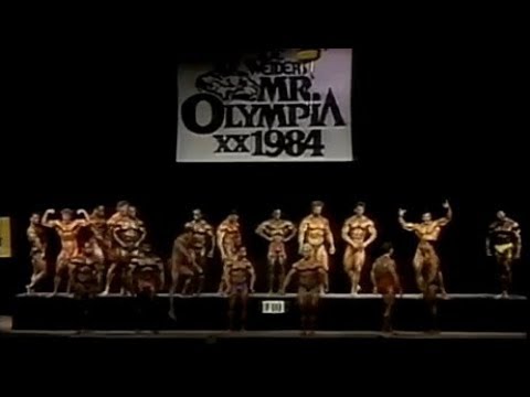 Mr. Olympia 1984 - All Competitors Posing Together
