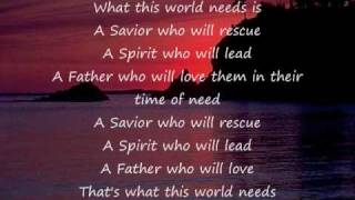 Casting Crowns-What This World Needs